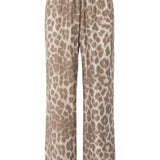 Leopard print trouser