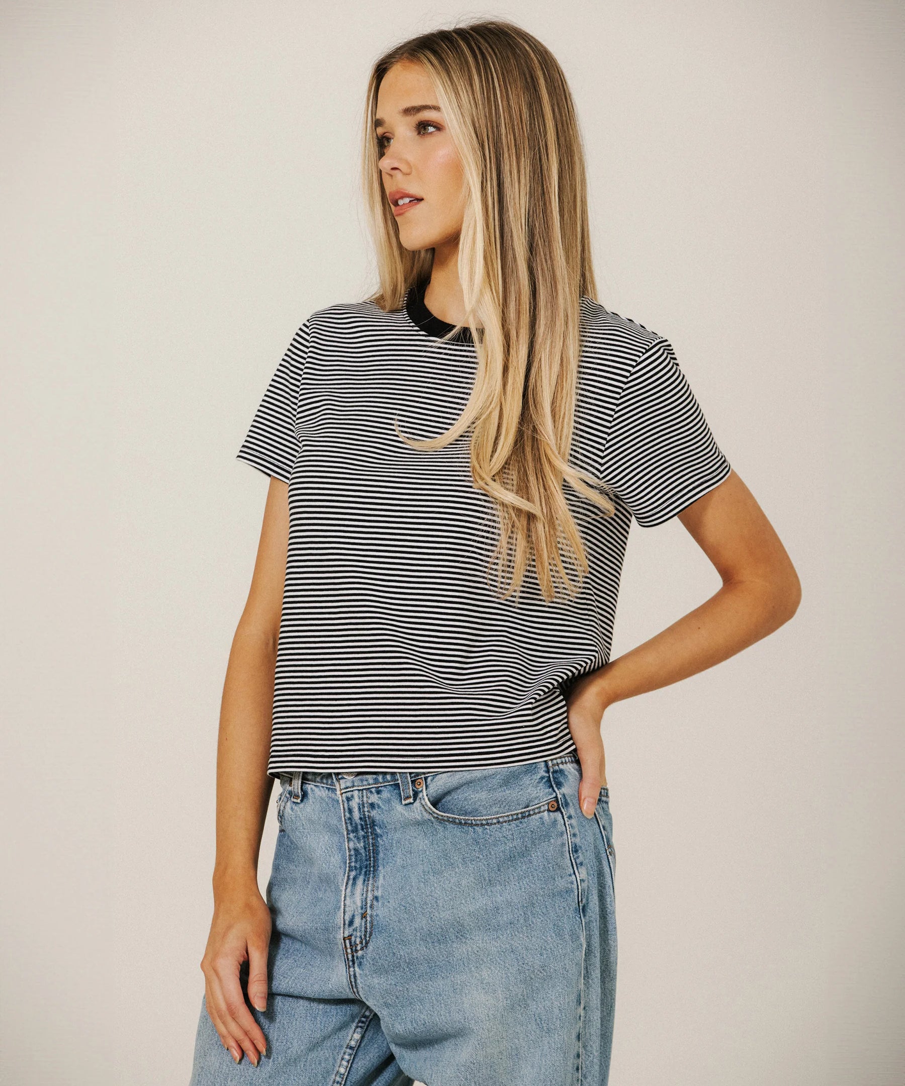 Striped Paris Tee