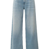 Denim trousers with wide legs (L-30)