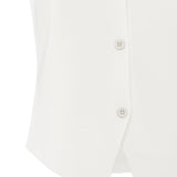 Fine knitted gilet with V-neck