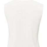 Fine knitted gilet with V-neck