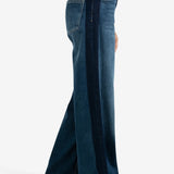 Wide leg w/dark stripe detail