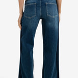 Wide leg w/dark stripe detail