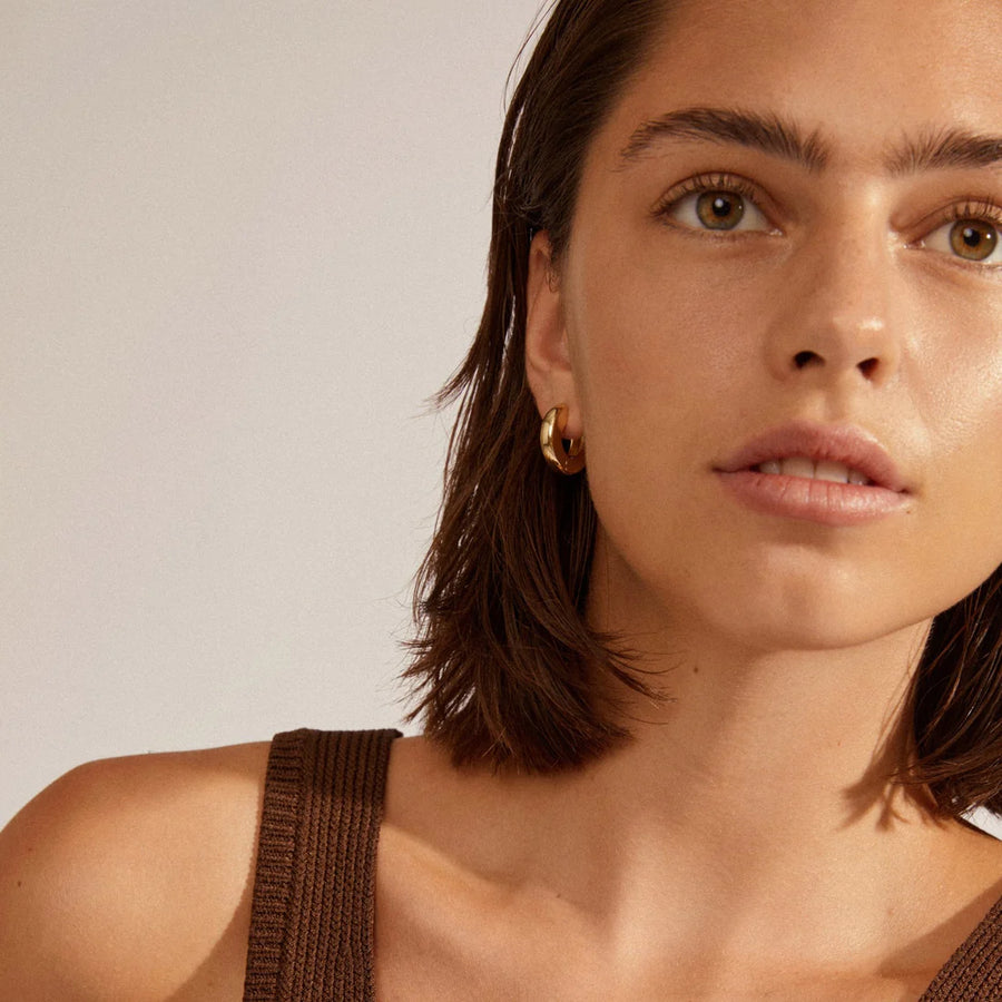 Learn Chunky Hoop - Gold