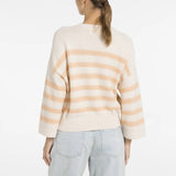 Knitted Sweater w/stripe