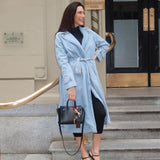 Caitlin Trench - Light Blue denim