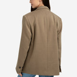 Woven Oversized Blazer