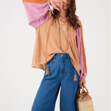 Lurex Color Blouse
