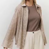 Wide Leg Trouser w/elastic back