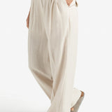 Wide Leg Trouser w/elastic back