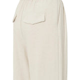 Wide Leg Trouser w/elastic back