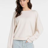 Sweatshirt w/ back wrap detail