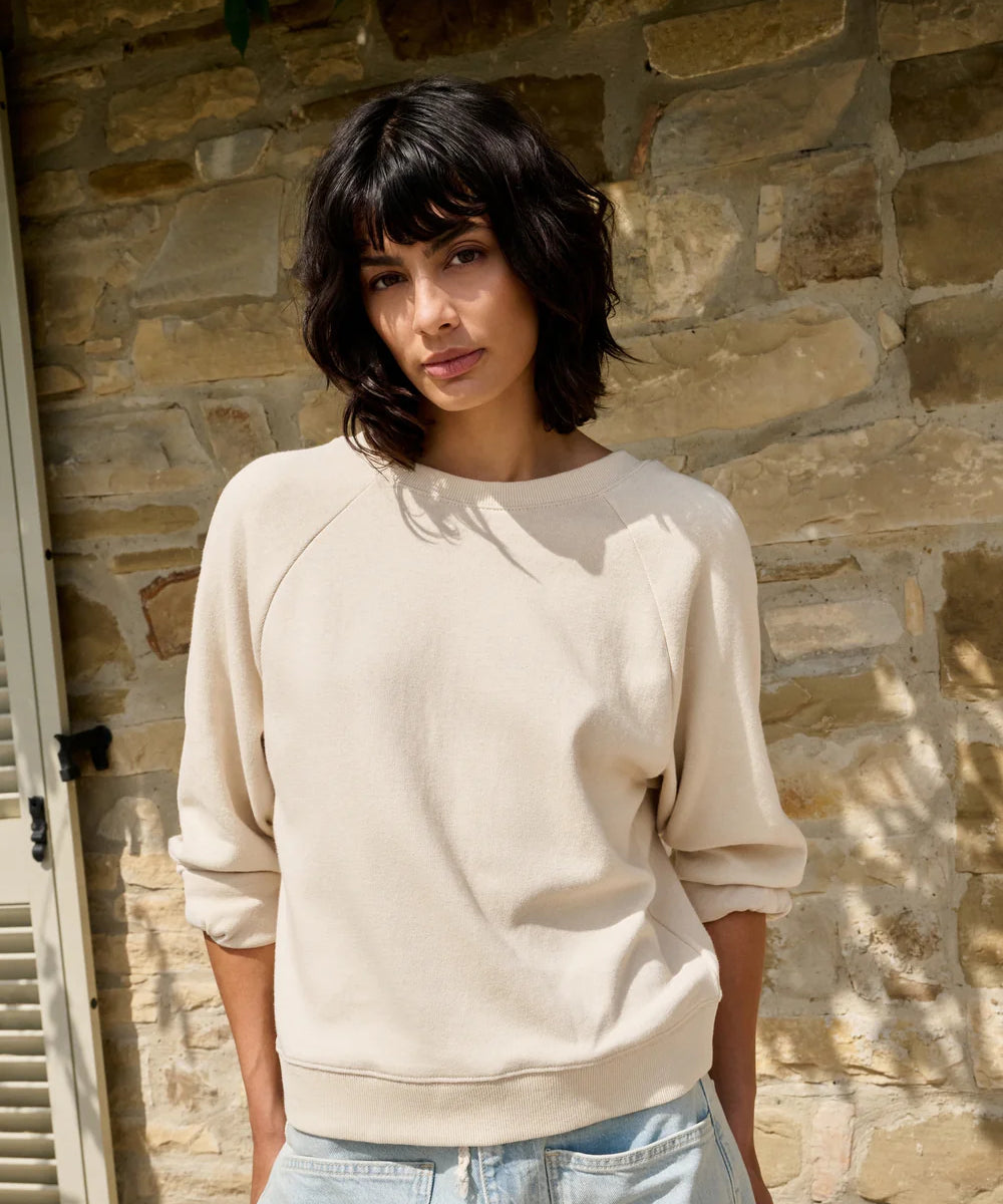 Sweatshirt w/ back wrap detail