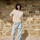 Sweatshirt w/ back wrap detail
