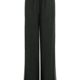 Wide Leg trouser w/contrast stripe