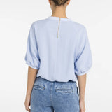 Woven Balloon Tee
