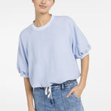Woven Balloon Tee