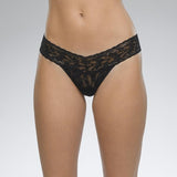 Low Rise Thong - Black