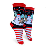 Festive As Fuck Crew Socks