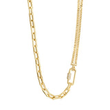 BE cable chain necklace