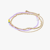 Energetic purple Bracelet 3 in 1