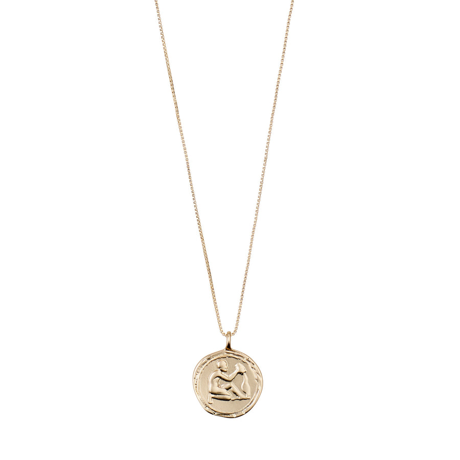 Aquarius Zodiac Necklace