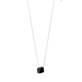 Root Chakra Necklace - Black Agate