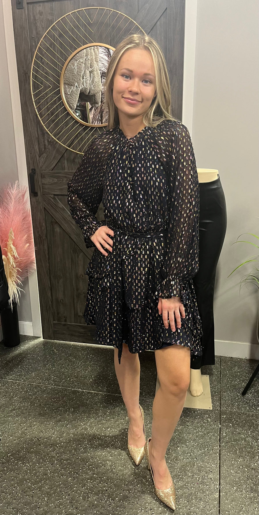 Lurex Party Dress