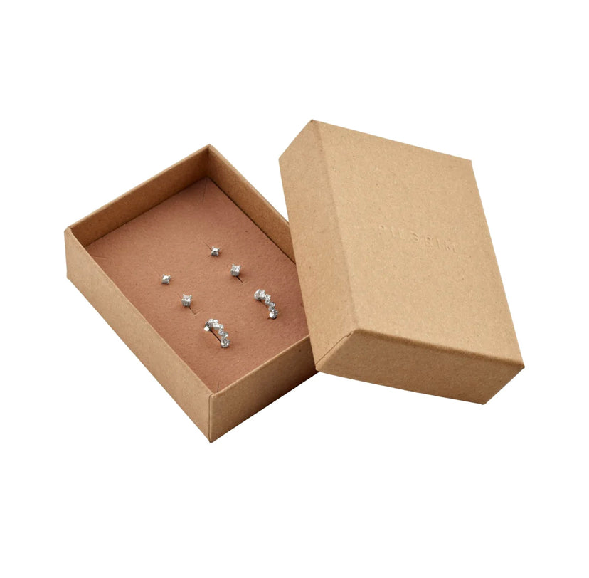 Marie 3 in 1 Crystal Earring Gift Set