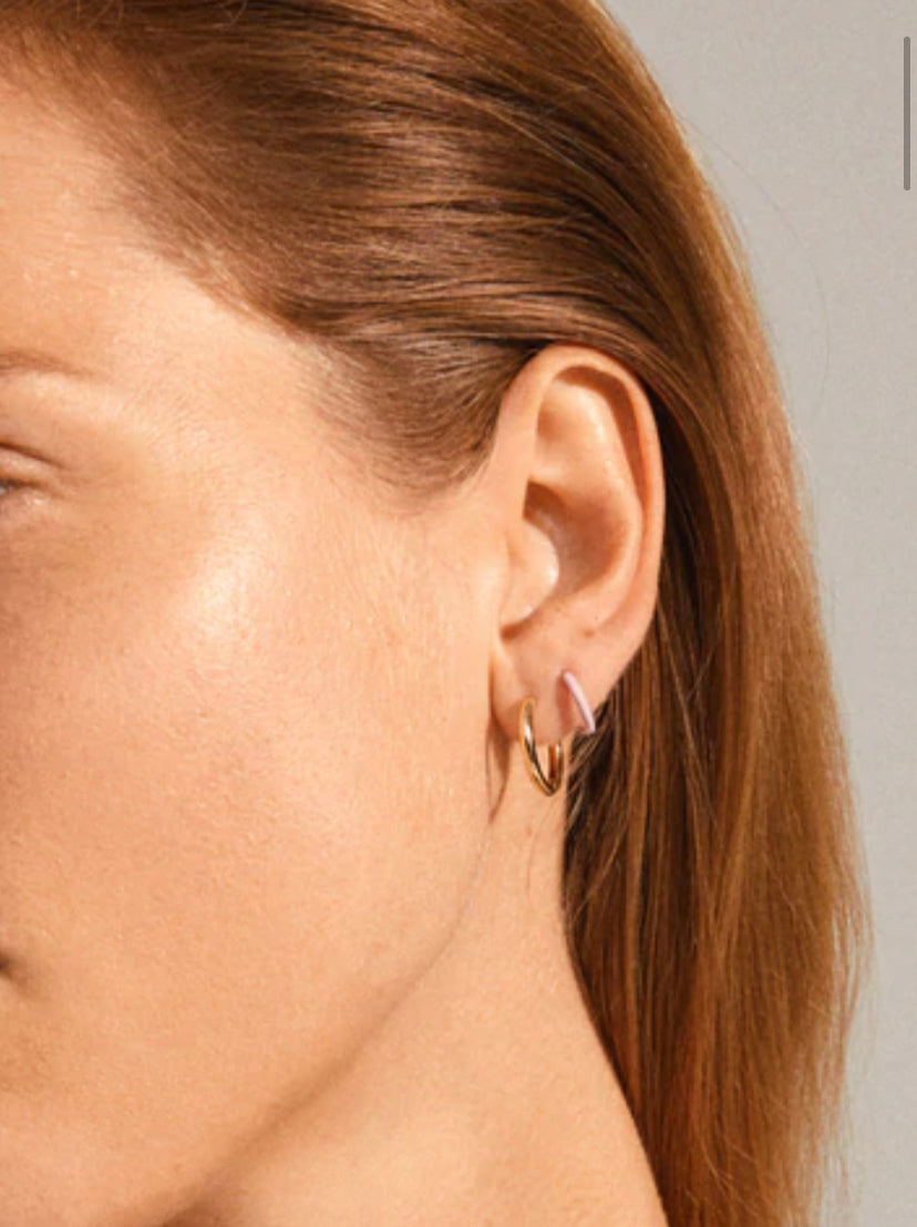 Marit hoop earrings 2 in 1