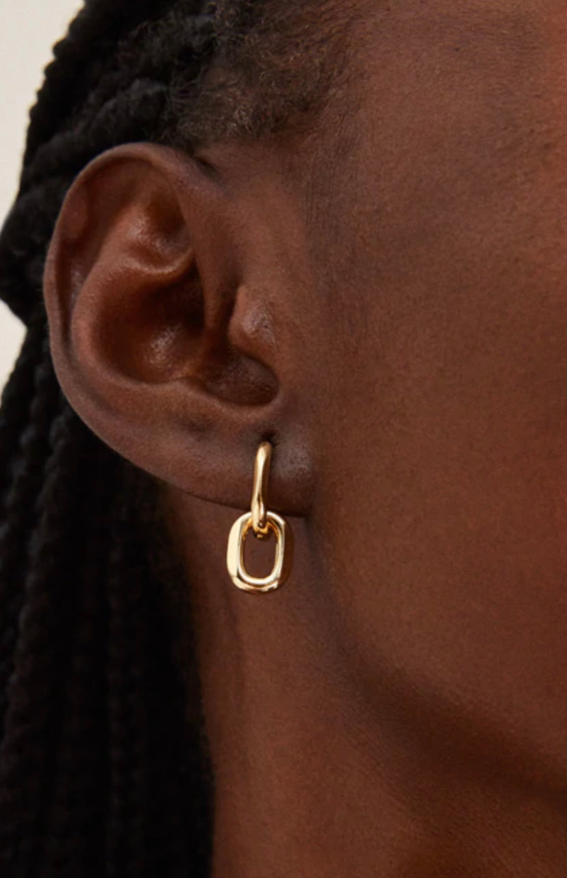 Euphoric cable chain earring