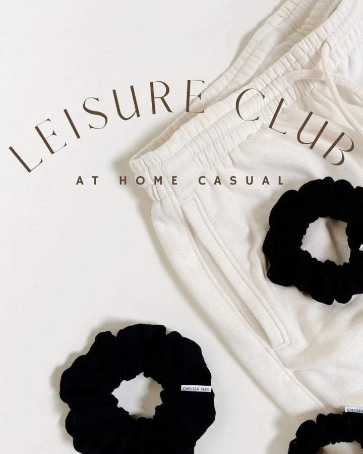 Leisure Club Scrunchie - Thin