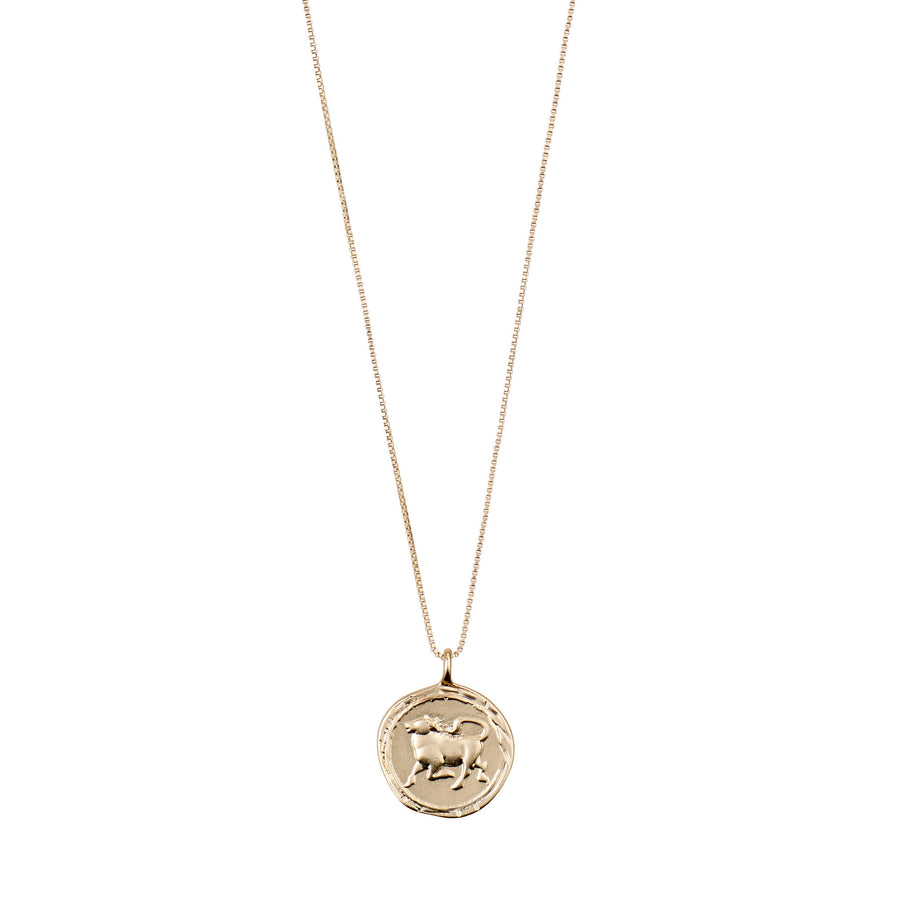 Taurus Zodiac Necklace