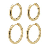 Love Hoop Earrings