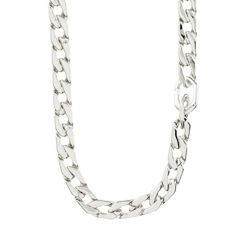 Hope Open Curb Chain Necklace
