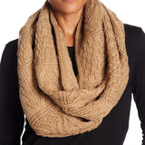 Camel Infinity Scarf