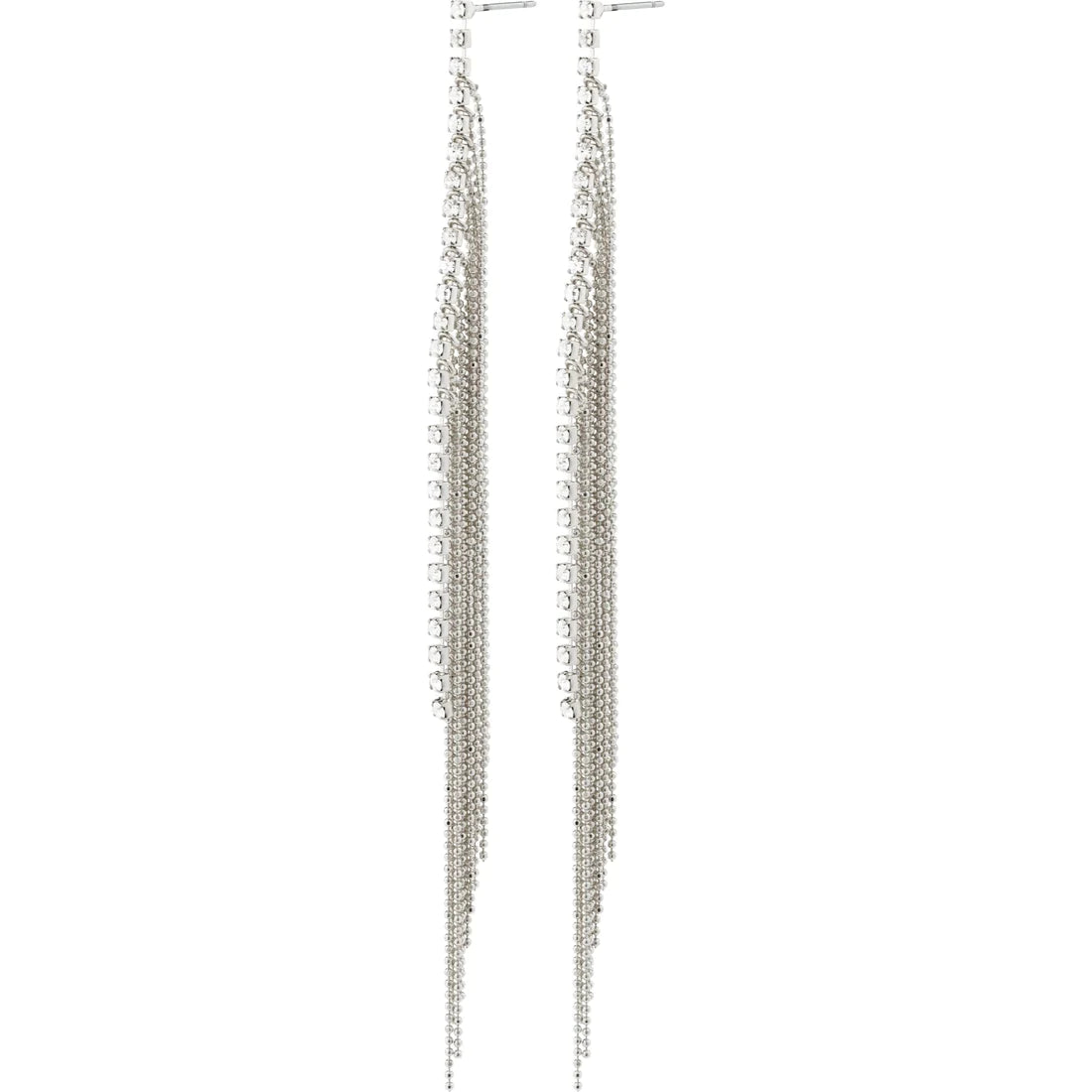Ane crystal waterfall earrings
