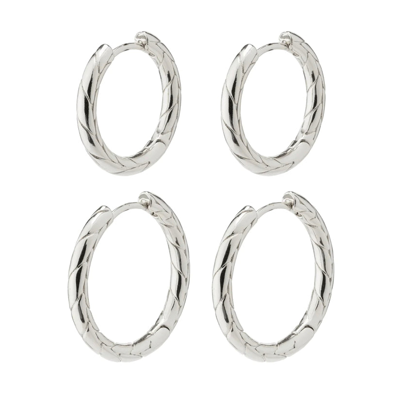 Love Hoop Earrings