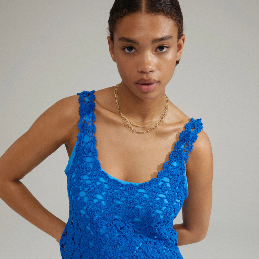 PAUSE recycled cable & curb chains necklace