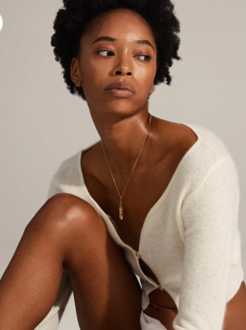 Alberte Teardrop Pendant Necklace