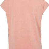 Shirt with cap sleeves - Cameo Pink - LAST ONE Size S