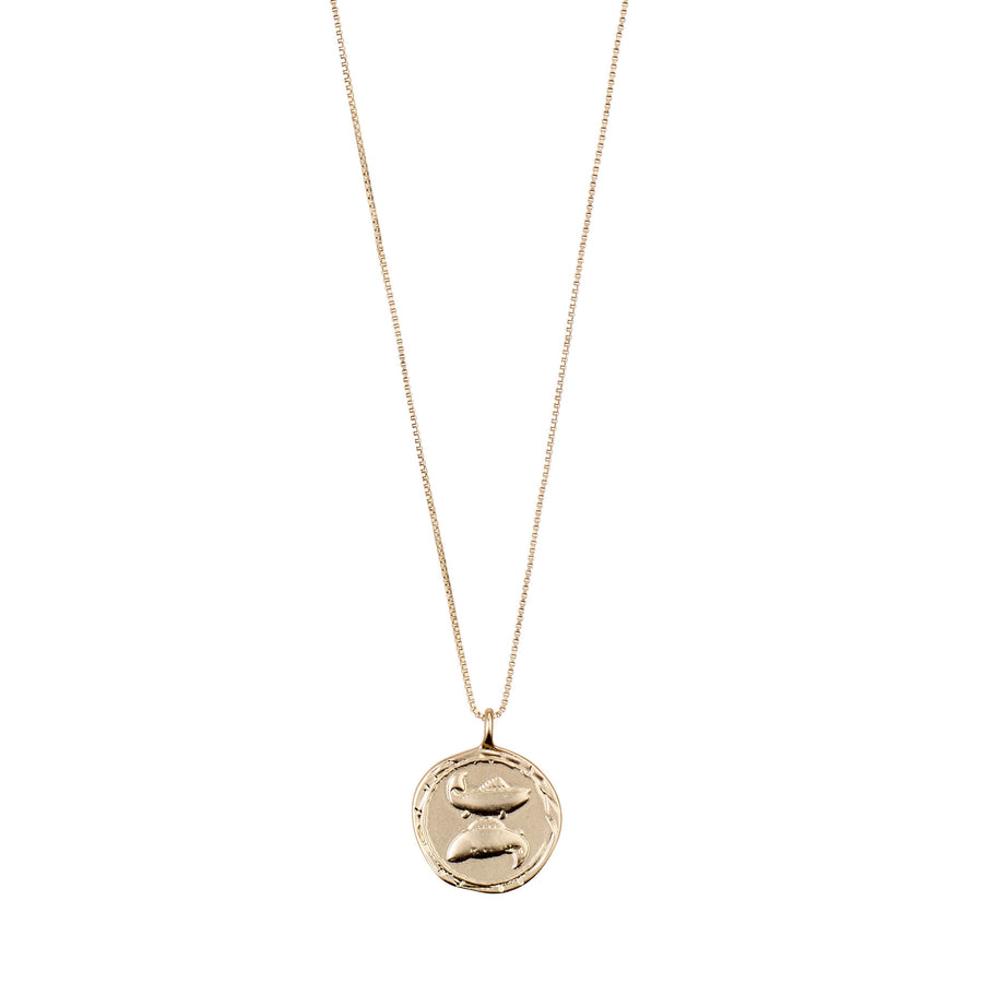 Pisces Zodiac Necklace
