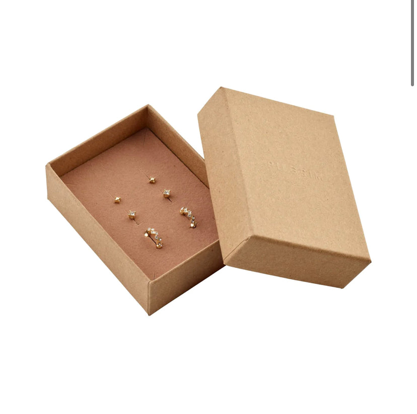 Marie 3 in 1 Crystal Earring Gift Set