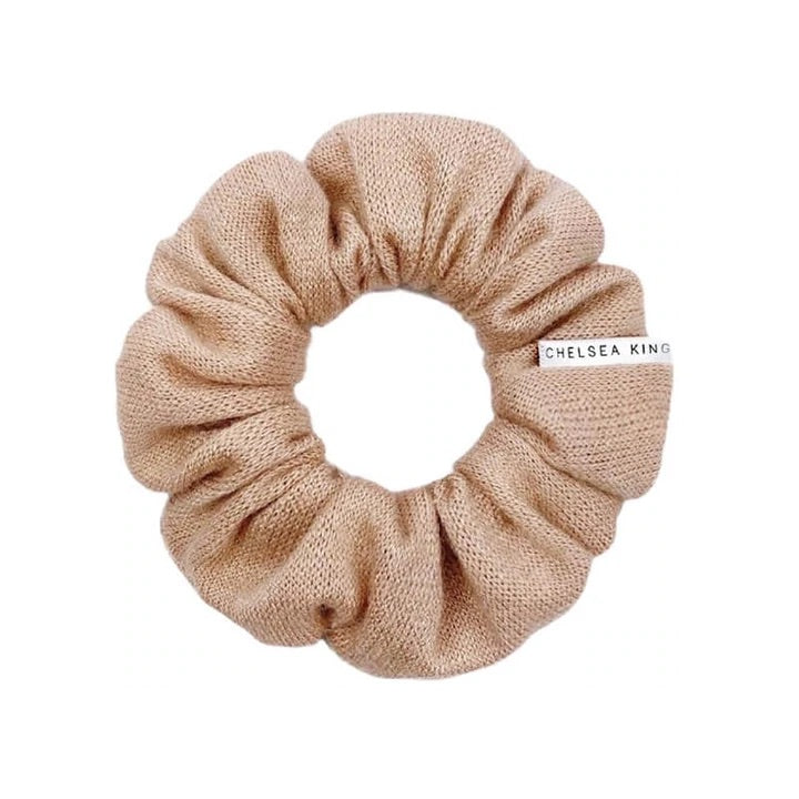 CASHMERE CREAM SCRUNCHIE - CLASSIC