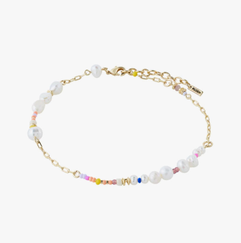 Ilsa freshwater pearl ankle chain