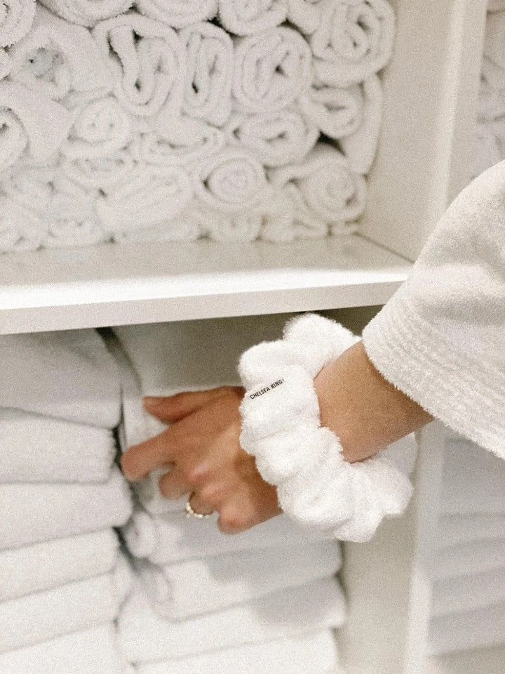 Spa Bamboo Terry Scrunchie - Classic