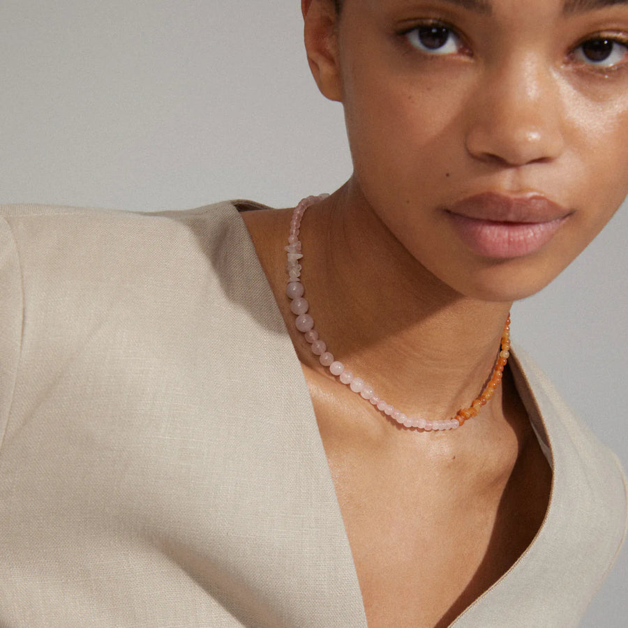 SOULMATES necklace rose/gold-plated