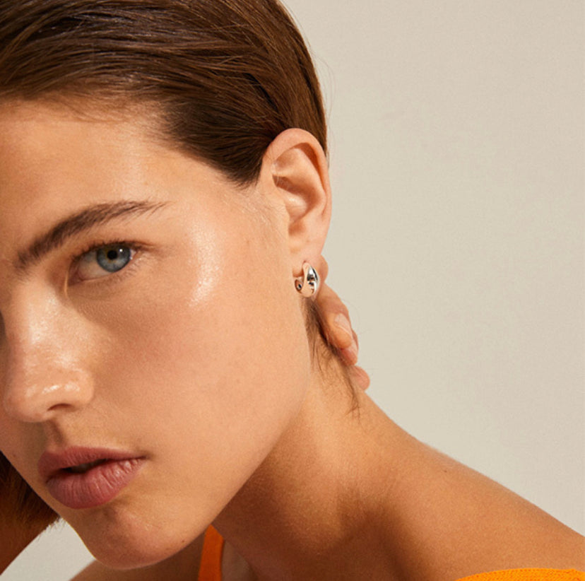 Edwina mini chunky hoop