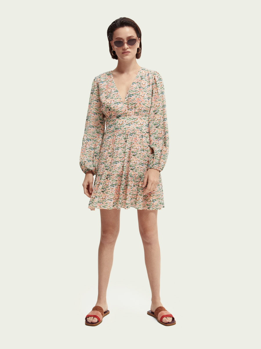 Allover Printed Dress