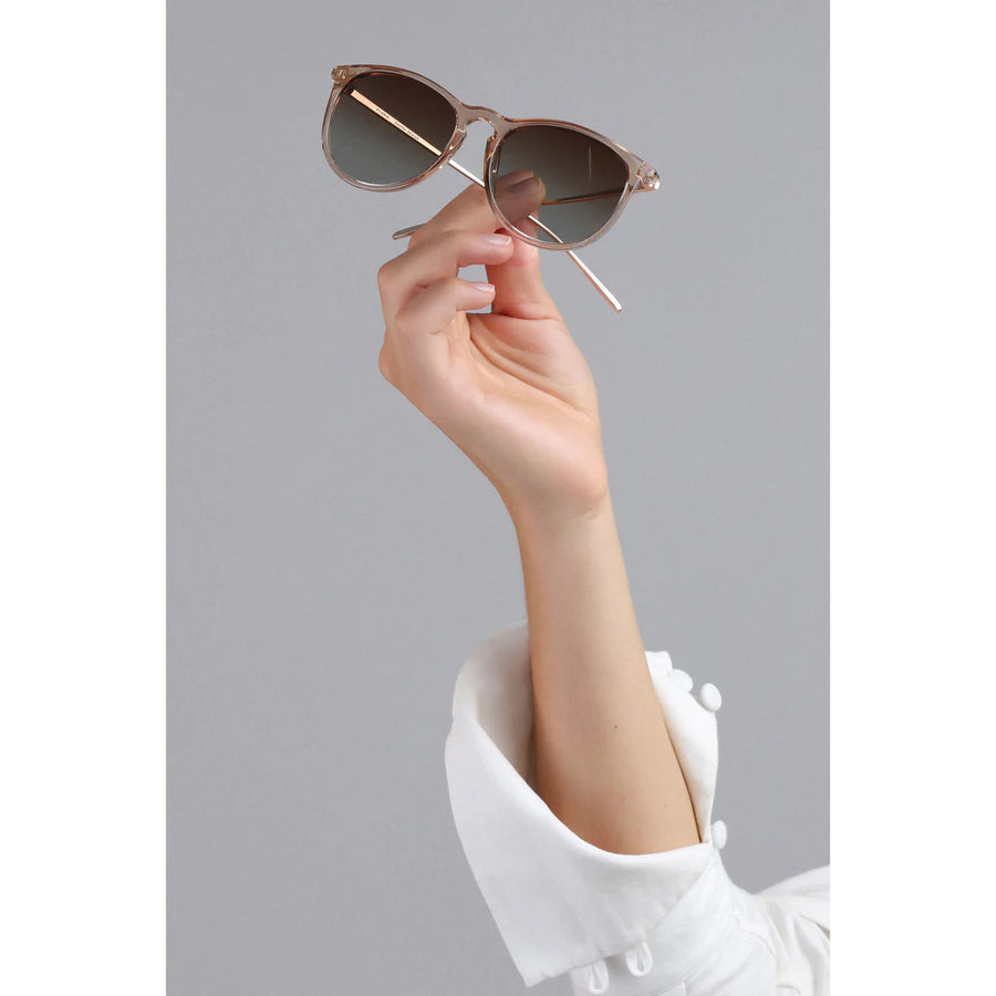 VANILLE sunglasses crystal brown/gold-plated
